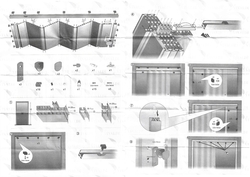 harmonika ajtó Crystalline Royal harmonikaajtó